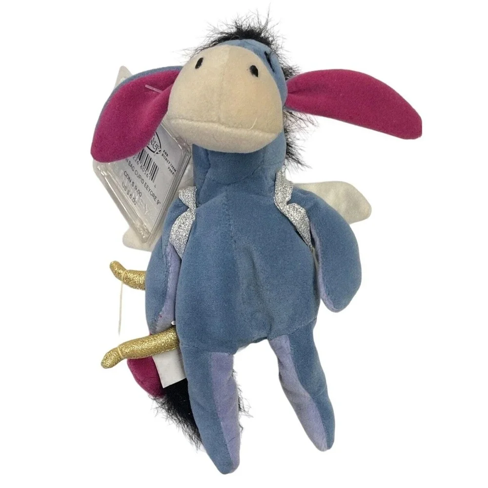 Disney Cupid Eeyore Winnie The Pooh Mini‎ Bean Bag Plush 9